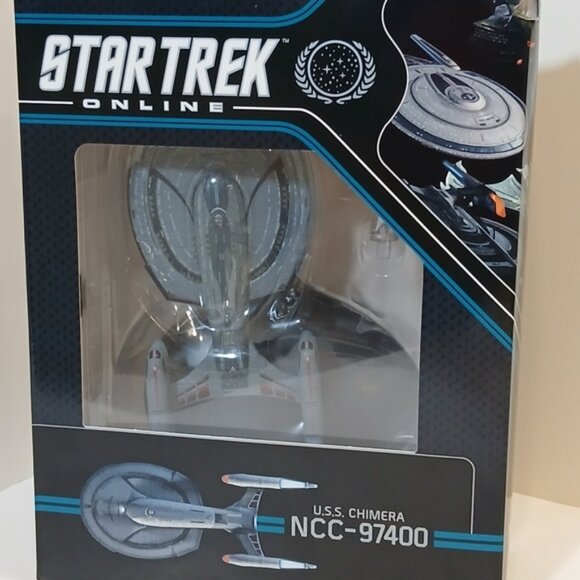 STAR TREK ONLINE COLLECTION: U.S.S. CHIMERA NCC-97400 - ISSUE 02-NEW IN BOX - Picture 8 of 12